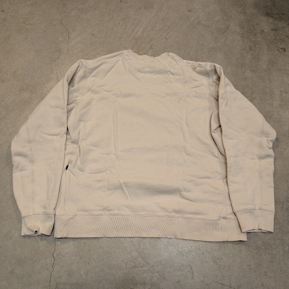 Duer Men's XL Crew Neck Sweatshirt Ivory/Cream - Picture 6 of 9